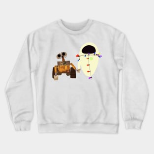 Wall-E and Eve Crewneck Sweatshirt